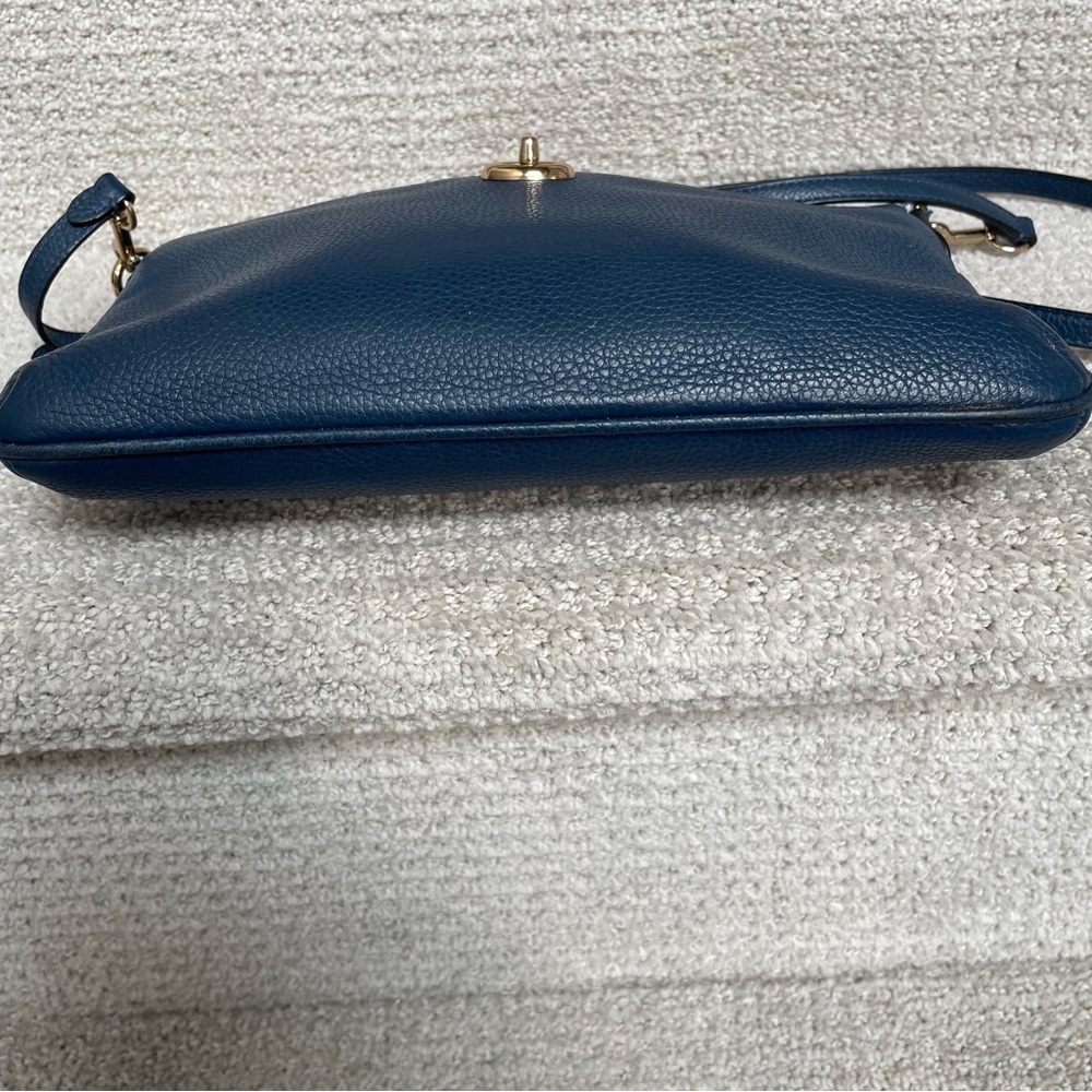 Coach Blue Leather Crossbody Bag - Picture 3 of 16